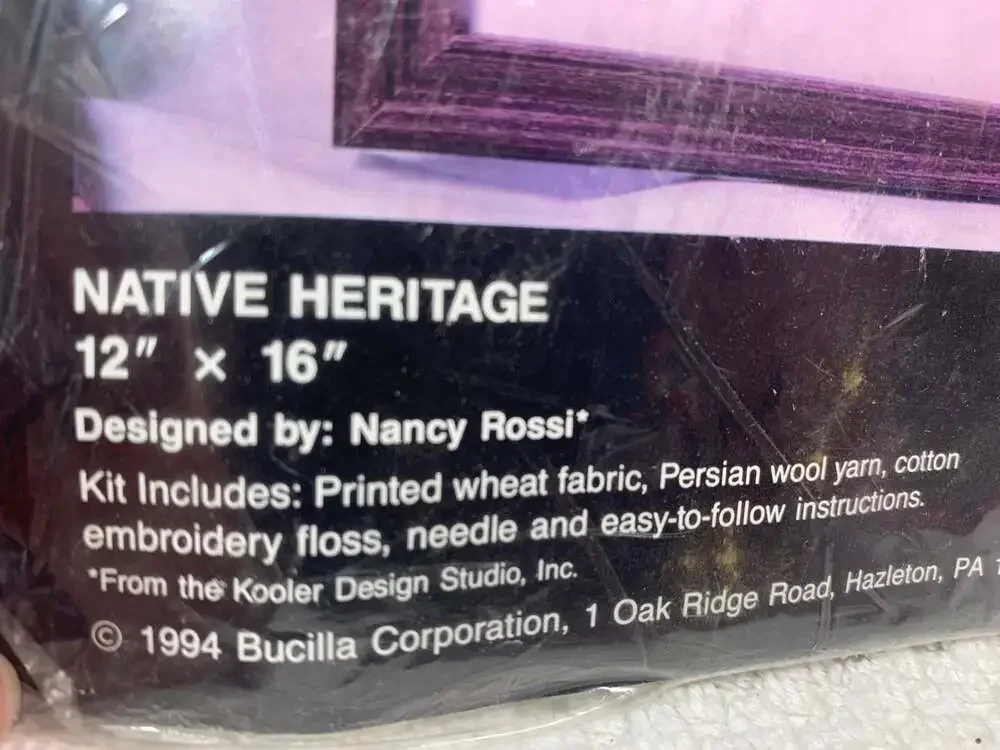 Native Heritage Needle Craft kit